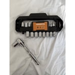 WORX 23Piece 1/4"+ 3/8"DR. Socket Set With Rotatable Rack