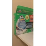 Scrubbing Bubbles Toilet Gel Stamp, Rainshower 2 dispensers + 30 gel stamps