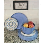 Member's Mark 12-Piece Bamboo Melamine Dinnerware Set