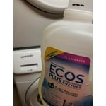 ECOS Hypoallergenic Liquid Laundry Detergent + Enzymes, Lavender Scent, 230 loads, 210 fl. oz.