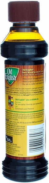Old English Scratch Cover for Dark Woods - Wood Furniture Polish (8 fl oz)