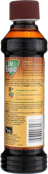 Old English Scratch Cover for Dark Woods - Wood Furniture Polish (8 fl oz)