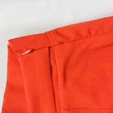 🧡 NWT Neon Orange Blazer & Shorts Set – Size XL Bold Elegant Suit