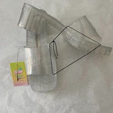 Barbie Glitter Jelly Block Heels ✨ Clear Platform Size 8 US 💖