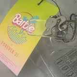 💕 Barbie Clear Jelly Sandals Size 8 Strappy Caged Summer Shoes