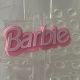 💕 Barbie Clear Jelly Sandals Size 8 Strappy Caged Summer Shoes