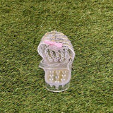💕 Barbie Clear Jelly Sandals Size 8 Strappy Caged Summer Shoes
