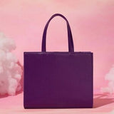 Purple Care Bears Cartoon Handbag – Cute & Fun Bag 🐻💜