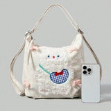 🌸💖 Kawaii Women's Cartoon Pattern Large Capacity Shoulder Bag 💖🌸