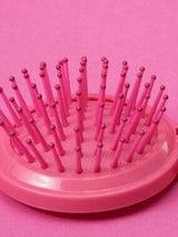 💖🪞 Barbie Foldable 2-in-1 Mini Mirror & Air Cushion Hair Brush