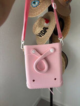 NWT Pastel Pink Pearl & Ribbon Embellished Bucket Bag 🎀💖