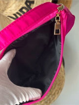 Hot Pink Y2K Shoulder Bag Candy Charm Baguette Purse Barbiecore Kawaii NWT