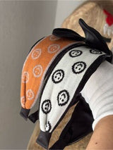🖤😊 2 Smiley Face Bow Knot Headbands Set Trendy Cute Coquette NWT ✨