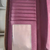 👜 New Michael Kors Brown Burgundy Zip Wristlet Wallet NWOT