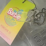 💕 Barbie Clear Jelly Sandals Size 8 Strappy Caged Summer Shoes