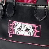 Portrait Pattern Women Fashion Top Handle Bag