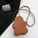 🎃 Women’s Unique Niche Shaped Bag – Gingerbread Man Cookie Person Crossbody 🍪