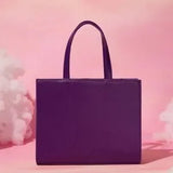 Purple Care Bears Cartoon Handbag – Cute & Fun Bag 🐻💜