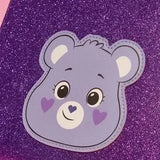 Purple Care Bears Cartoon Handbag – Cute & Fun Bag 🐻💜