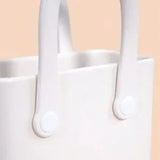 White Miniso Powerpuff Girls Small Handbag – Cute Cartoon Square Bag 🤍💗✨
