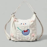 🌸💖 Kawaii Women's Cartoon Pattern Large Capacity Shoulder Bag 💖🌸