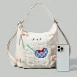 🌸💖 Kawaii Women's Cartoon Pattern Large Capacity Shoulder Bag 💖🌸