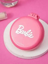 💖🪞 Barbie Foldable 2-in-1 Mini Mirror & Air Cushion Hair Brush