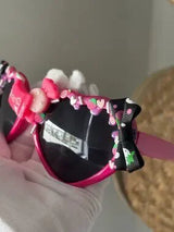 🍓 Kawaii Sweet Candy Bow Cat Eye Sunglasses Pink Decora Harajuku Cute