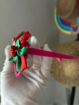 💖 Christmas Heart Sunglasses Hot Pink Holiday Glasses 🎄