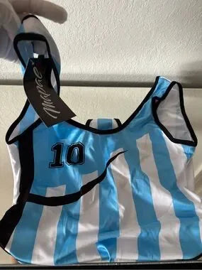 🇦🇷✨ New Mapalé Argentina Style Bodysuit – Size Large ✨🇦🇷