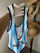 🇦🇷✨ New Mapalé Argentina Style Bodysuit – Size Large ✨🇦🇷