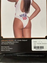🇺🇸✨ New Mapalé USA Style Bodysuit – Size Large ✨🇺🇸