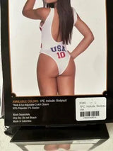 🇺🇸✨ New Mapalé USA Style Bodysuit – Size Large ✨🇺🇸