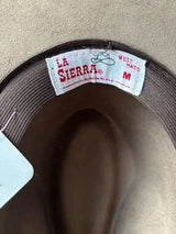 🌸 La Sierra Authentic Mexican Hand-Painted Western Hat Size M