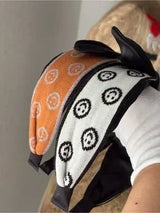 🖤😊 2 Smiley Face Bow Knot Headbands Set Trendy Cute Coquette NWT ✨
